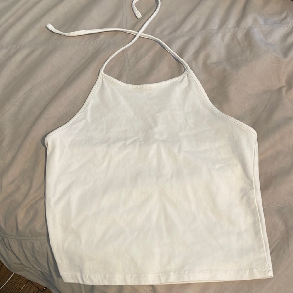 brandy melville halter crop top